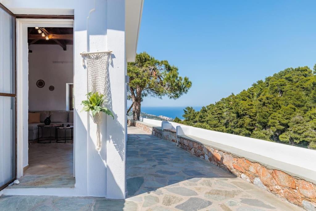 Villa Koukounaria Skopelos Town Exterior foto