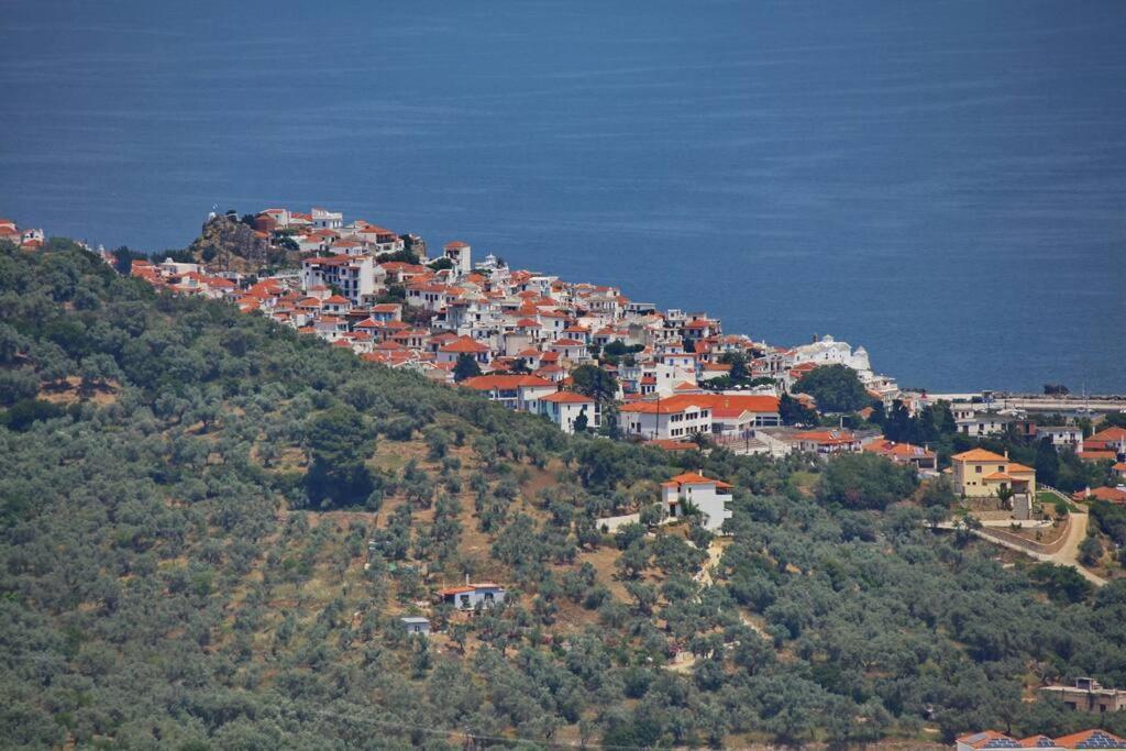 Villa Koukounaria Skopelos Town Exterior foto