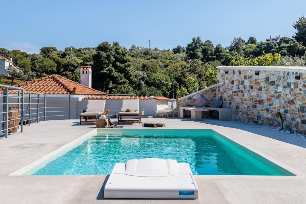 Villa Koukounaria Skopelos Town Exterior foto