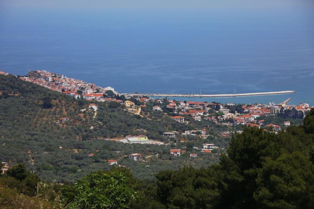 Villa Koukounaria Skopelos Town Exterior foto