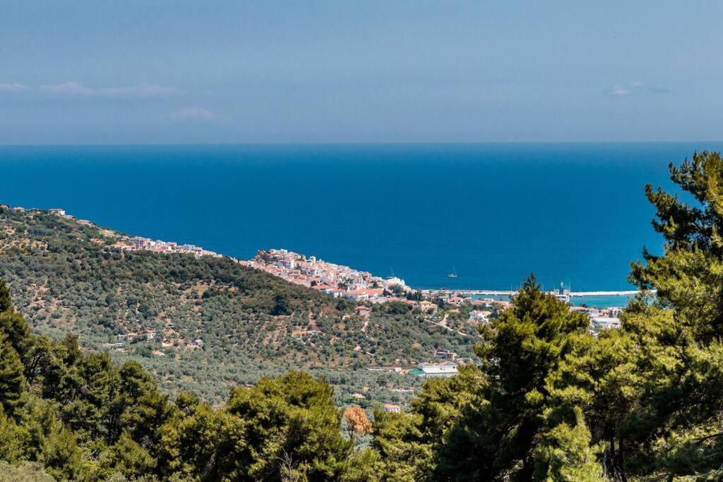 Villa Koukounaria Skopelos Town Exterior foto