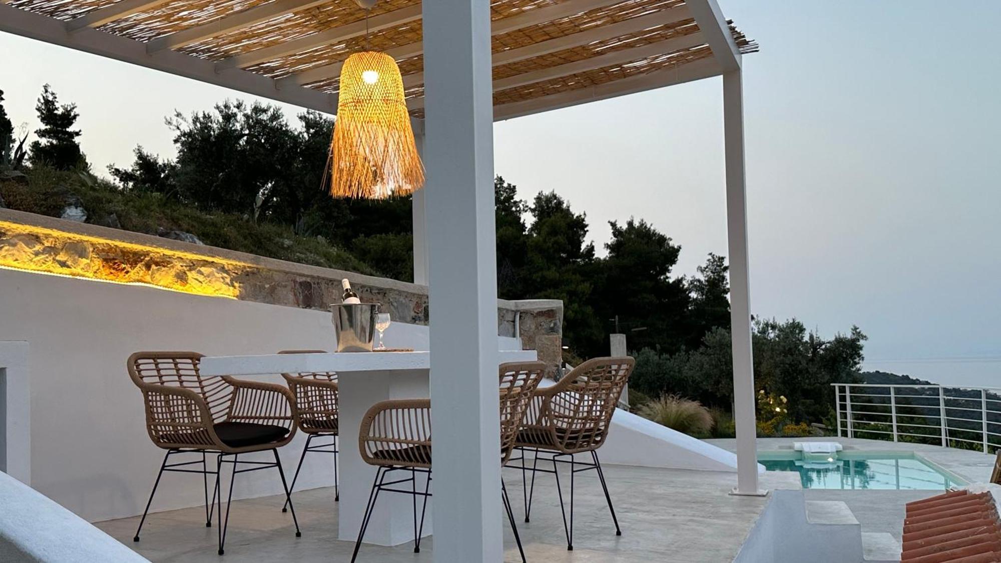 Villa Koukounaria Skopelos Town Exterior foto